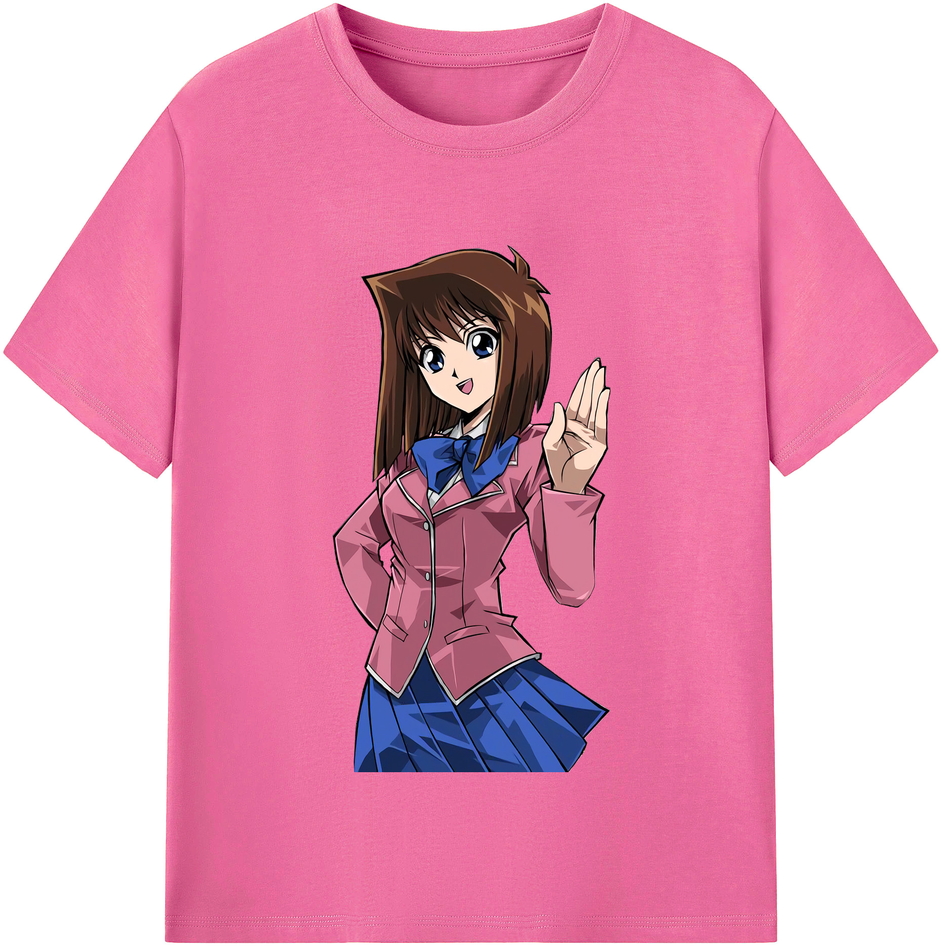 （画像用） 遊☆戯☆王 Yu-Gi-Oh! レディースカジュアルプリントTシャツ（綿100％）